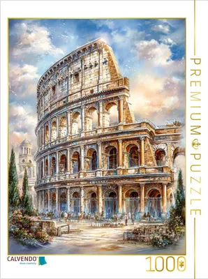 Produktbild von CALVENDO Puzzle Rom - Kolosseum | 1000 Teile Lege-Größe 64x48cm Foto-Puzzle für glückliche Stunden