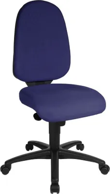 Produktbild von Topstar Bürostuhl Syncro Pro 5, S500 G26 blau, schwarz Stoff