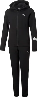 Obrázok produktu pre PUMA Classic Hooded Fleece-Trainingsanzug Mädchen puma black 176
