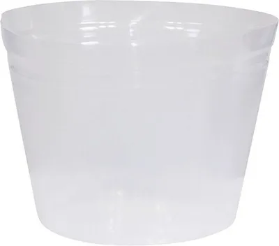 Produktbild von Blumentopfeinsatz Kunststoff Ø 30 H 22 cm transparent