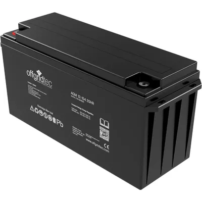 Produktbild von Offgridtec® AGM 154Ah 20HR 12V - Solar Batterie Akku Extrem zyklenfest