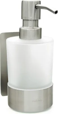 Produktbild von Famanu Seifenspender Wandmontage - Eleganter Seifenspender mit mattem Glas