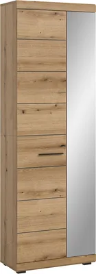 Produktbild von Kleiderschrank Scout Xonox - Evoke Oak, 62x197x37 cm, mit Spiegel