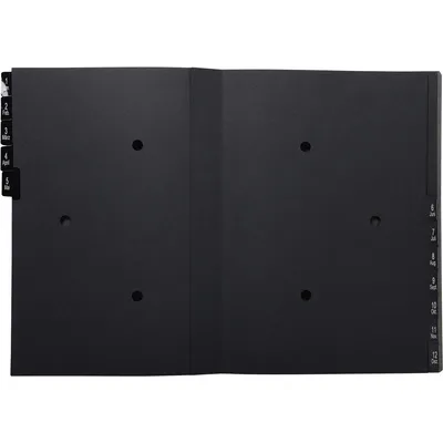 Zdjęcie produktu dla Teczka na biurko Soennecken oeco 3425 1-12 12 szt. czarna