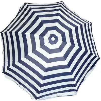 Obrázok produktu pre Slnečník 180 cm, pruhovaný dizajn UV