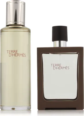 Productafbeelding van Hermes Terre d'Hermès, mannenparfum, 2 stuks, eau de toilette, 30 ml, 125 ml, 2 stuks