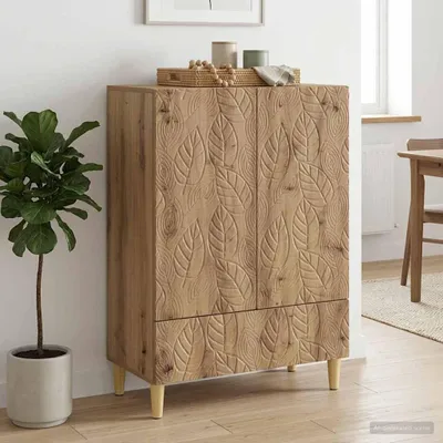 Obrázok produktu pre vidaXL Komoda Artisan – dub 66 x 34,5 x 95 cm drevotrieska