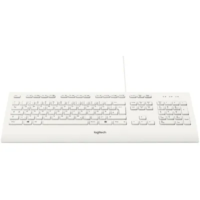 Immagine prodotto di Logitech K280e - Tastatur - USB - Deutsch - weiß
