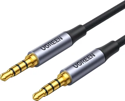Produktbild von Ugreen AV183 Audiokabel 1m, 3.5mm, Grau