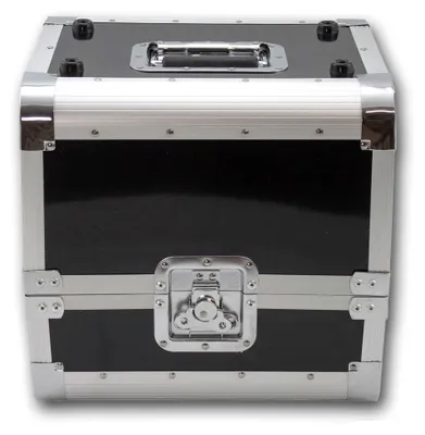 Produktbild von LP Plattencase PRO - 50:50 Split - für 80LPs - DJ Plattenkoffer für 80 Schallplatten - schwarz