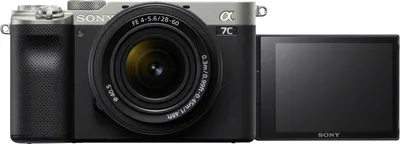 Obrázek produktu pro Sony α 7C, 24,2 MP, 6000 x 4000 px, CMOS, 4K Ultra HD, Dotyková obrazovka, Černá, Stříbrná