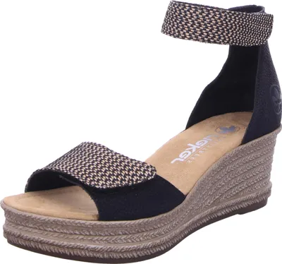 Produktbild von Rieker Sandalette schwarz kombi. in Gr. 40