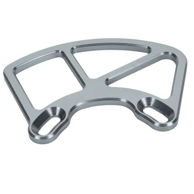 Imagen del producto de Protector de cadena para bicicleta, protector de plato para bicicleta, protector de cadena para platos de 22T-46T, protector de plato de aleación para bicicleta de montaña, protector de cadena para bicicleta de montaña, protector de plato para bicicleta