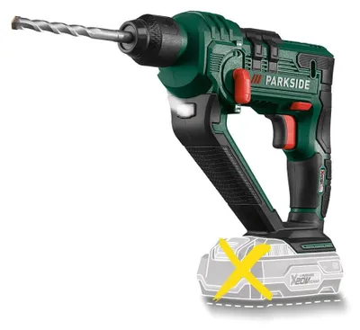 Obrázek produktu pro Akumulátorové vrtací kladivo PARKSIDE® PABH 20-Li B2 (bez baterie / bez nabíječky)