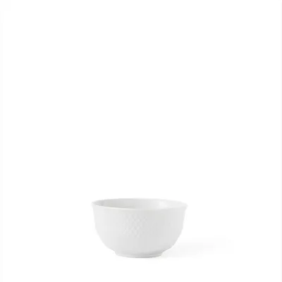 Produktbild von Lyngby Porcelæn - Rhombe Schale Ø 11 cm, weiß