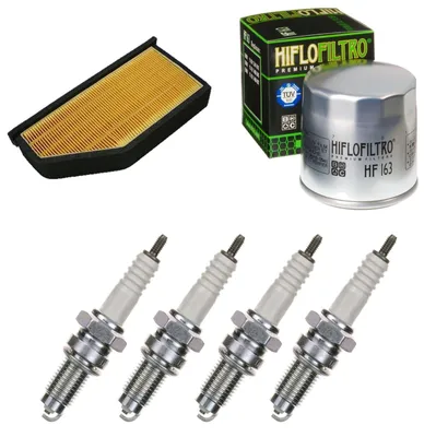 Obrázok produktu pre Servisná sada pre BMW K 1200 GT ABS 2003–2005: vzduchový filter, olejový filter, zapaľovacie sviečky od pamoto –