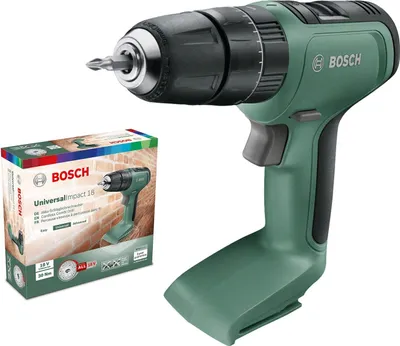 Immagine prodotto di Trapano avvitatore a batteria Bosch Universalimpact 18 (senza batteria, sistema da 18 volt)