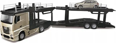 Image de Mercedes-Benz Actros W VW Polo GTI 1:43 BBURAGO