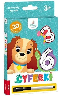 Zdjęcie produktu dla Disney Maluch. Cyferki. Karty - praca zbiorowa