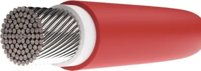Produktbild von NAK Solarkabel 6mm2 PV Kabel H1Z2Z2-K Rot 100m