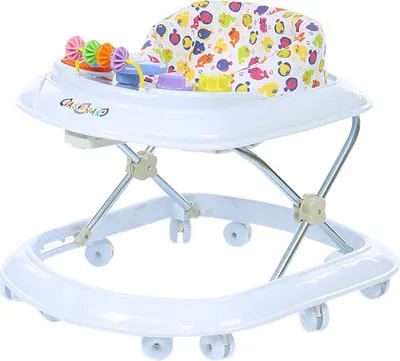Produktbild von Lauflernhilfe Gehfrei Laufhilfe Babywalker Lauflernwagen Weiß