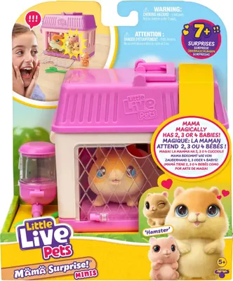 Obrázok produktu pre Moose Toys LITTLE LIVE PETS - Mama Surprise Mini hracia súprava škrečok