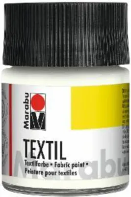 Produktbild von Textil - weiß 070 50 ml. Packung mit 6 Stück