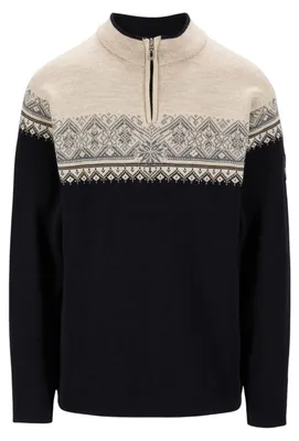 Produktbild von DALE OF NORWAY Moritz Herren Pullover aus Wolle schwarz XL