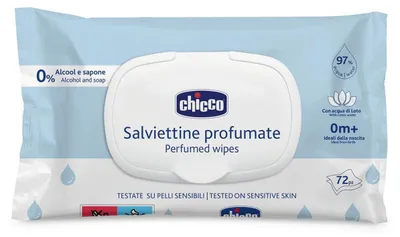 Immagine prodotto di CHICCO Salviettine umidificate per bambini delicatamente profumate 72 pz