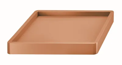 Produktbild von Mobile Untertasse Quadratisch terracotta 44,6 cm