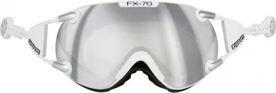 Produktbild von Skibrille CASCO FX70 Carbonic White - Spiegel Weiss Großer Rahmen