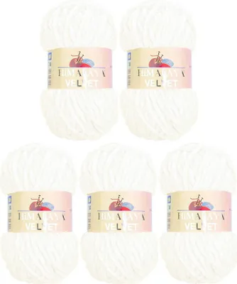 Produktbild von 5 x 5 x Himalaya Dolphin Baby Wolle Garn Baumwolle Strickwolle zum Stricken häkeln 80371
