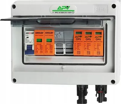 Zdjęcie produktu dla Rozdzielnica PV 1-faz DC/AC 1 string fotowoltaika