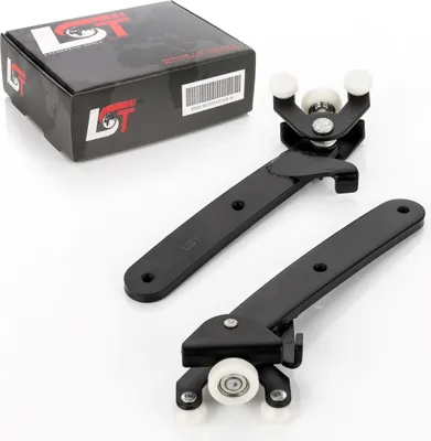 Produktbild von 2x Schiebetür Rollenführung Türscharnier unten links für VW CADDY III 2K0843397B