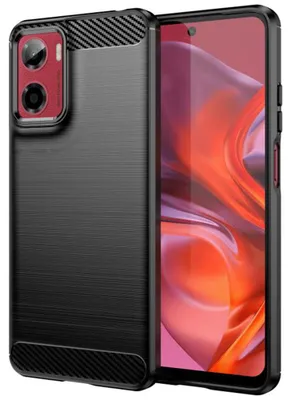 Obrázek produktu pro Silikonové pouzdro Techsuit Carbon pro Motorola Moto G05 / E15 – černé