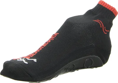 Produktbild von Schwarze Strandsocken aus Textil mit rutschfester Gummisohle, Größe 28-30