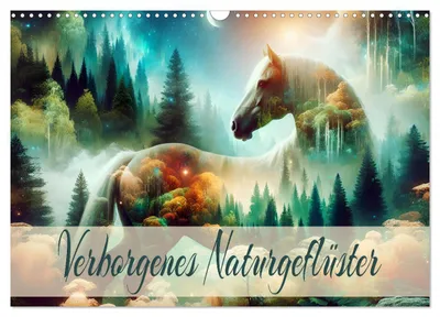 Produktbild von Verborgenes Naturgeflüster (Wandkalender 2027 DIN A3 quer), CALVENDO Monatskalender