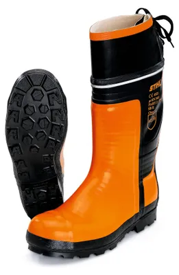 Produktbild von STIHL Motorsägen-Gummistiefel SPEZIAL Gr.42 Orange