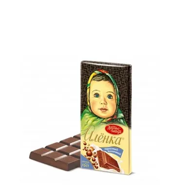 Produktbild von Aljonka Milchschokolade 75 g – klassische Schokolade