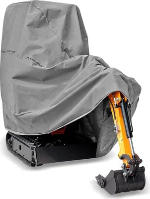 Produktbild von Baggerabdeckung Baggergarage Abdeckplane Vollgarage Ganzgarage Minibagger Gr. M