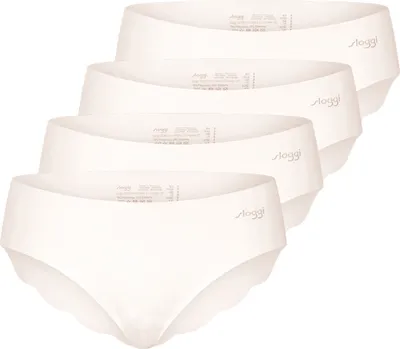 Produktbild von sloggi 4er Pack ZERO Microfibre 2.0 Hipster Kein Abzeichnen unter Kleidung, Weich und leicht, Aus recycelten Materialien