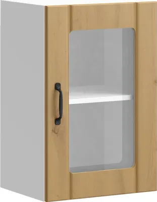 Immagine prodotto di vidaXL Pensile da cucina con anta in vetro Lucca Artisan oak