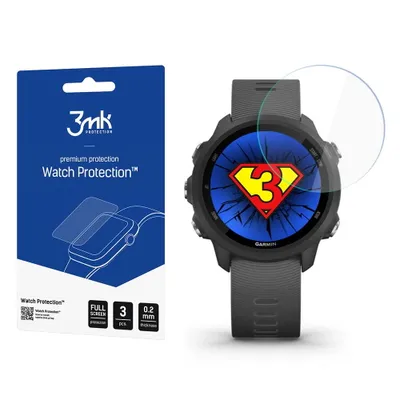 Produktbild von 3mk Display Hybridglas Watch Protection für Garmin Forerunner 245 0,2mm (3 Stück)