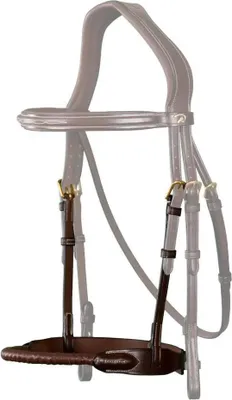 Image de Dyon Leather Covered Rope Nasenriemen Braun Full Braun Full