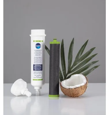 Produktbild von Universaler Wasserfilterkartusche WPRO EFK001, wiederverwendbar und kompostierbar, hohe Filterleistung gegen Chlor und Gerüche