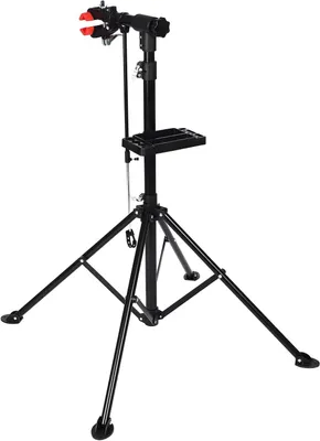 Zdjęcie produktu dla Stojak do montażu rowerów, udźwig do 50 kg, regulowana wysokość do 189 cm, przeznaczony do napraw rowerów
