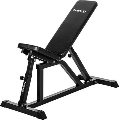 Produktbild von MOVIT Schrägbank, Multifunktionsbank Homegym Hantelbank Heimtrainingsgerät