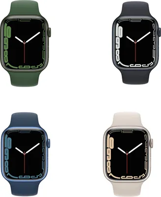 Produktbild von Apple Watch Series 7 OLED 45 mm Digital Touchscreen 4G Beige WLAN GPS