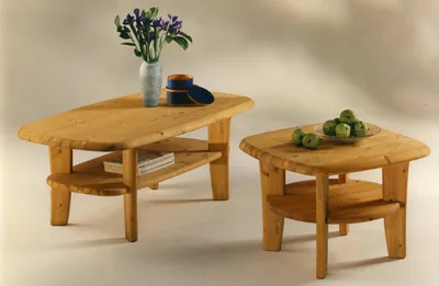 Produktbild von ESBJERG Couchtisch 74x74 Kiefer Gelaugt