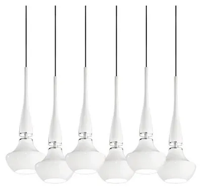 Zdjęcie produktu dla Metalowa lampa nad stół TASOS AZ1883 Azzardo wisząca biały